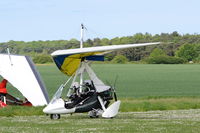 G-SEEE @ X3CX - Just landed at Northrepps.