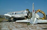 N295M - Being scrapped at Daytona Airport November 2007. - by J. Douglas Scroggins