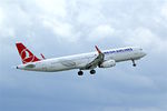 TC-JTD @ EGCC - At Manchester Airport - by Terry Fletcher