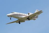 D-CXLS @ LFBD - Cessna 560XL Citation XLS+, On final rwy 23, Bordeaux-Mérignac airport (LFBD-BOD) - by Yves-Q