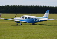 2-JEFS @ EGLM - Piper PA-32R-301 Saratoga SP at White Waltham. Ex N9123X - by moxy