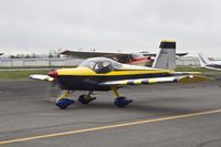 N562BZ @ KPAE - Vans RV-12 taxing by at Paine Field - by Eric Olsen