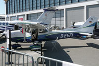 D-EEFI @ EDNY - Cessna's Thielert-engined demonstrator at Aero Friedrichshafen/EDNY.