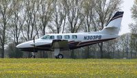N303PB @ EDLR - taxi to hangar - by Volker Leissing