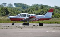 G-WARO @ EGFH - Visiting Warrior III operated by Aeros. - by Roger Winser