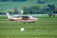 HB-CZB @ LSZG - Just landed at Grenchen airport. Deregistered 2018-08-30 - by sparrow9