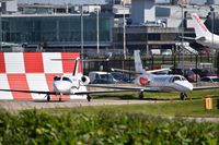 D-CHZF @ EGCC - D-CHZF on the right of shot
G-SCCA on the left of shot 

both on parked on the [FBO exc ramp] 
man egcc uk - by andysantini