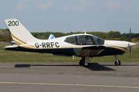 G-RRFC @ EGLK - Previously F-OILV. Sporting '200'. Taxiing along towards runway 25. - by Glyn Charles Jones