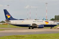 G-JMCO @ EGSH - Returning from engine runs. - by keithnewsome