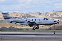 N401NG @ KBOI - Landing RWY 28R. - by Gerald Howard