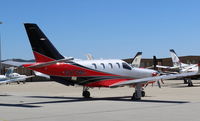 N979MB @ CMA - 2015 SOCATA TBM 700, one P&W(C)PT66D Turboprop, at AOPA FLY-IN - by Doug Robertson