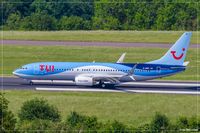 D-ABKI @ EDDR - Boeing 737-86J, - by Jerzy Maciaszek