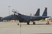 87-0201 @ KBOI - Parked on Idaho ANG ramp. 389TH Fighter Sq. Thunderbolts, 366th Fighter Wing, Mountain Home AFB, Idaho. - by Gerald Howard