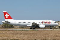 HB-IJI @ LMML - A320 HB-IJI Swiss - by Raymond Zammit