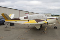 N8675A @ KRHV - Locally-based 1949 Beechcraft A35 Bonanza parked outside at Reid Hillview Airport, San Jose, CA. - by Chris Leipelt
