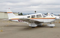 N527BK @ KRHV - 1978 Piper PA-28-181 from KCPU visiting at Reid Hillview Airport, San Jose, CA. - by Chris Leipelt