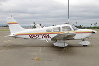 N527BK @ KRHV - 1978 Piper PA-28-181 from KCPU visiting at Reid Hillview Airport, San Jose, CA. - by Chris Leipelt