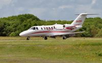 9H-ZRH @ EGFH - Visiting CJ2+ operated by Helispirit SA. Previously D-IFIS. - by Roger Winser