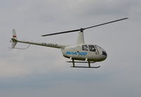 EW-320LH @ EGTB - Robinson R44 Raven 1 at AeroExpo 2017, Wycombe Air Park. - by moxy