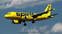 N536NK @ BWI - Approaching 33L.