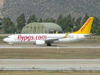 TC-AAO @ LTFE - Pegasus Airlines take off to Milan - by Jean Goubet-FRENCHSKY