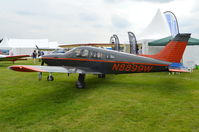 N8899W @ EGTB - Piper Turbo Arrow III at AeroExpo 2017, Wycombe Air Park. - by moxy