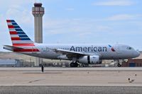 N814AW @ KBOI - Landing roll out on RWY 28R. - by Gerald Howard