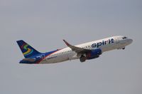 N636NK @ KLAS - Airbus A320 - by Mark Pasqualino