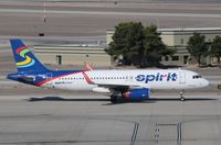 N621NK @ KLAS - Airbus A320 - by Mark Pasqualino