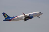 N619NK @ KLAS - Airbus A320 - by Mark Pasqualino