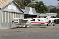 N93HB @ SZP - 1981 Cessna T182 TURBO SKYLANE,Turbocharged Lycoming IO-540-L3C5D 235 Hp - by Doug Robertson
