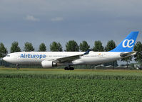 EC-JQG @ EHAM - Taxi to te gate on Amsterdam Schiphol Airport (IN NEW CLOURS) - by Willem Göebel