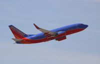 N496WN @ KLAS - Boeing 737-700 - by Mark Pasqualino
