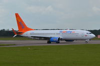 C-FWGH @ EGSH - About to depart from Norwich. - by Graham Reeve
