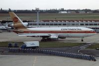 N14062 @ LFPO - Continental at Paris Orly, departure to Chicago (rrg 3/85, rg 6/90 WTCT (wore VASP Brazil c/s on port side), stored 09/2001, b/u ROW Roswell airport 06/2002, canx 6/11/2003 - by Jean Goubet-FRENCHSKY