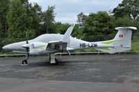 HB-LZM @ EGLK - HB LZM - tucked up for the night at Blackbushe BBS - by dave226688