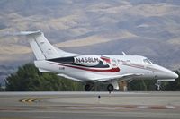N458LM @ KBOI - Starting take off roll on RWY 10R. - by Gerald Howard