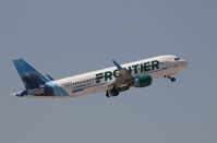 N238FR @ KLAS - Airbus A320