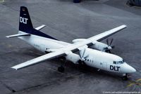 D-AFKO @ EDDK - Fokker 50 - DLT - D-AFKO - 09.02.1992 - CGN - by Ralf Winter