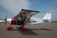 G-CDBA @ EGJB - Ready for departure from 2017 Guernsey Air Rally - by alanh