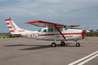 G-ATLT @ EGJB - Parked at the 2017 Guernsey Air Rally (with sunshine this time!)