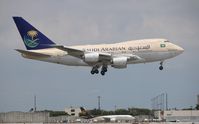 HZ-HM1B @ MIA - Saudi Arabian - by Florida Metal