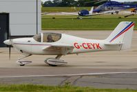 G-CEYK @ EGSH - Nice Visitor. - by keithnewsome
