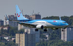 D-ATYA @ EDDR - on final RW09 - by Friedrich Becker