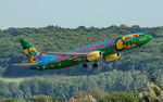D-ATUJ @ EDDR - departure to Basel via RW27 - by Friedrich Becker