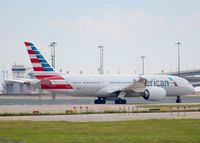 N809AA @ KDFW - At DFW. Full thrust taking off. - by paulp