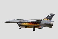 FA-94 @ LFRJ - SABCA F-16AM Fighting Falcon, On final rwy 26, Landivisiau Naval Air Base (LFRJ) Tiger Meet 2017 - by Yves-Q