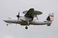 2 @ LFRJ - Grumman E-2C Hawkeye, On final rwy 26, Landivisiau Naval Air Base (LFRJ) Tiger Meet 2017 - by Yves-Q