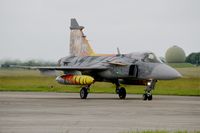 9241 @ LFRJ - Saab JAS-39C Gripen, Taxiing to flight line, Landivisiau Naval Air Base (LFRJ) Tiger Meet 2017 - by Yves-Q