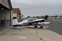 N24GA @ SZP - 1998 Extra Flugzeugbau Gmbh EXTRA EA-300/L, Lycoming AEIO-540 300 Hp, low wing version. On Ray's Aviation ramp - by Doug Robertson